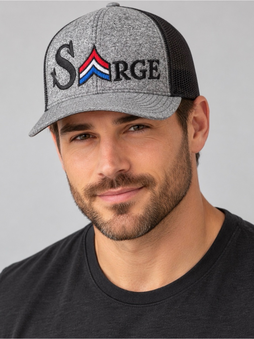 Sarge Custom Rods Richardson 115 Trucker Hat M/L NWT Texas Fishing Cap